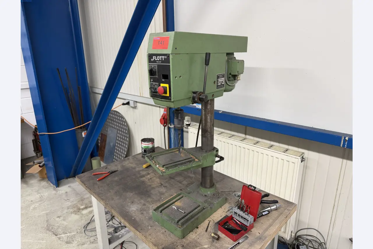 Operating equipment of a technical flocking company-1