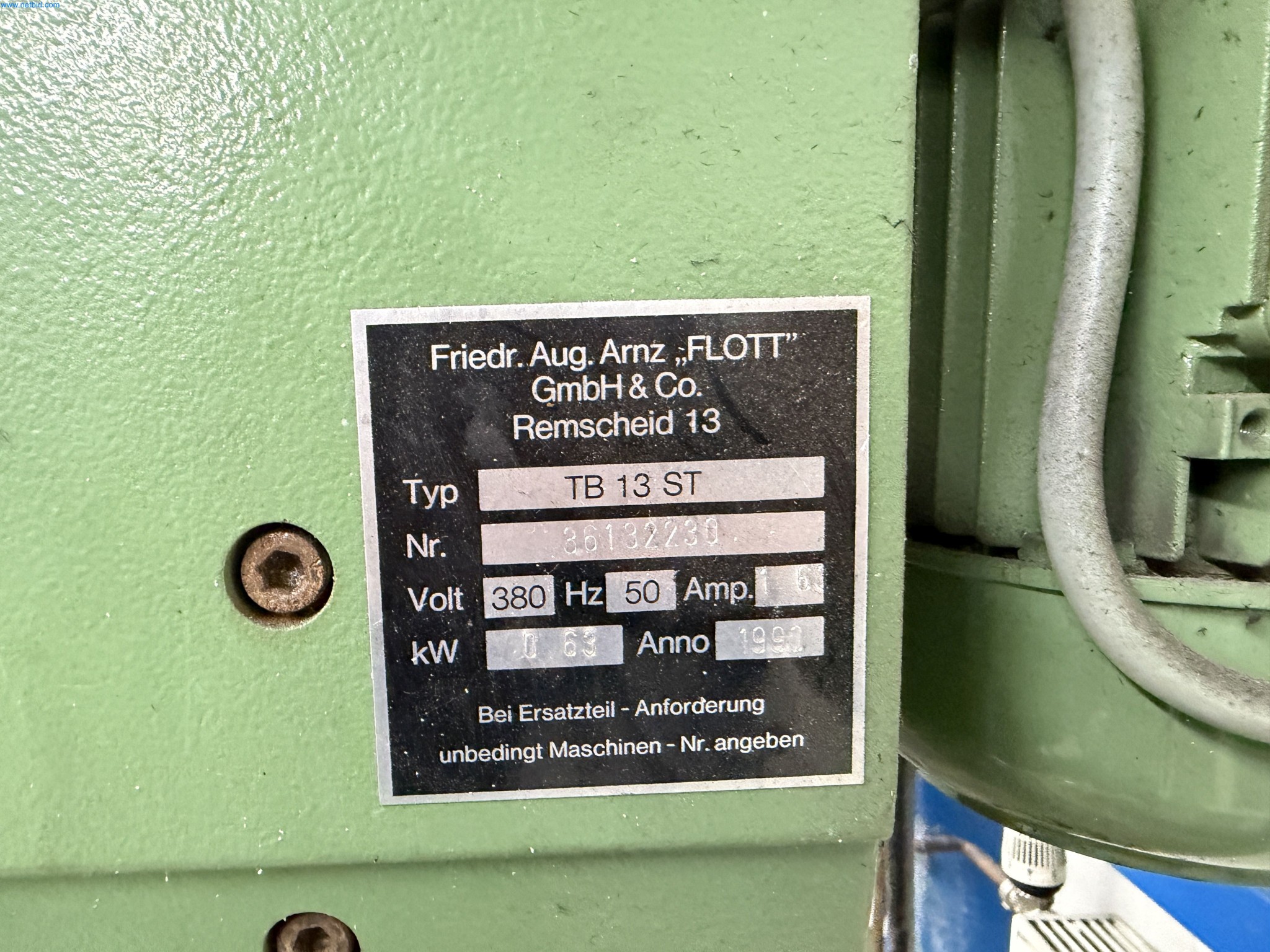 Operating equipment of a technical flocking company-2