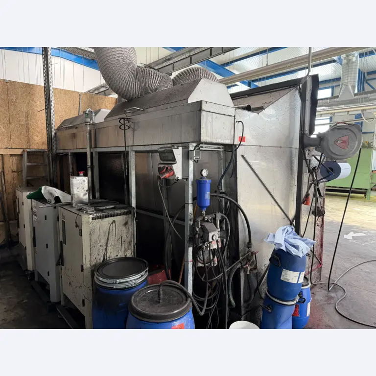 Operating equipment of a technical flocking company-3