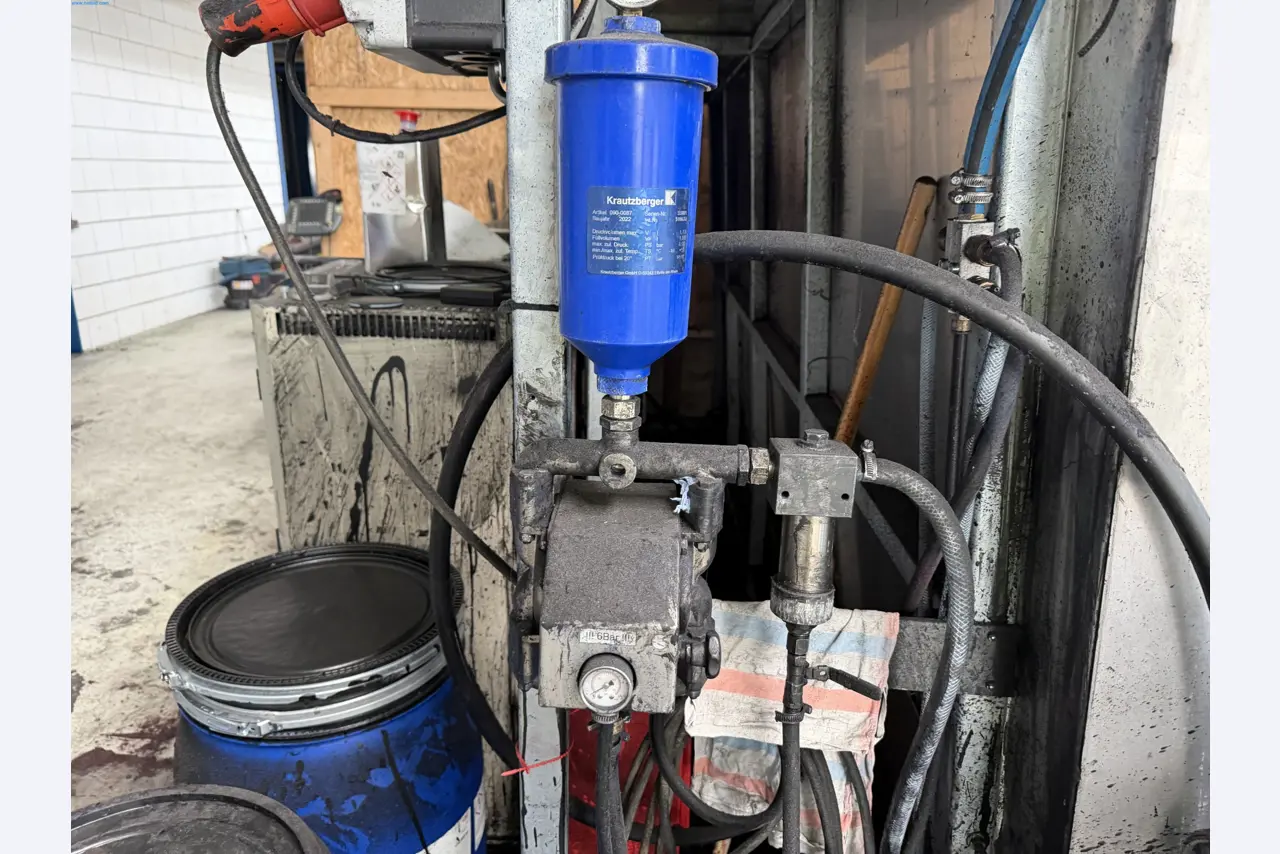 Operating equipment of a technical flocking company-5