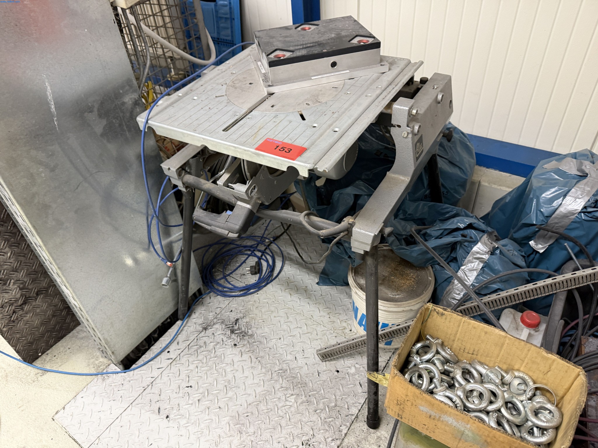 Operating equipment of a technical flocking company-1