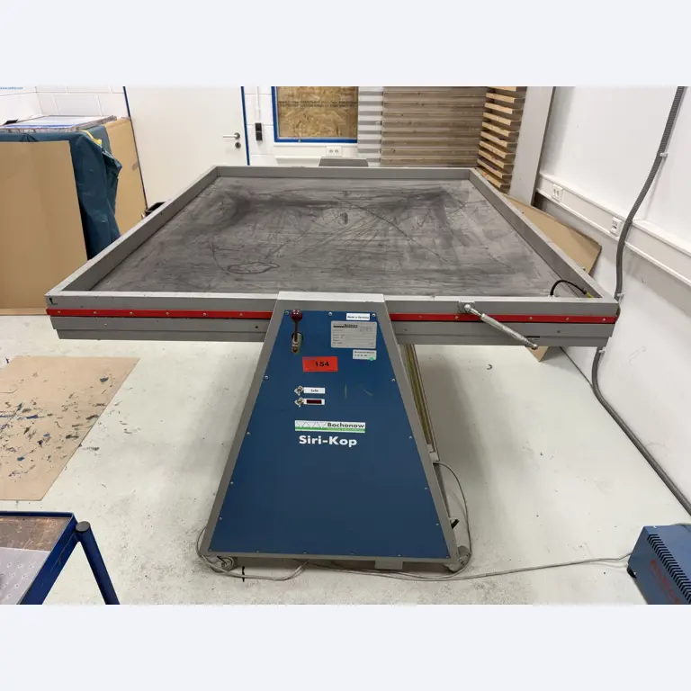 Operating equipment of a technical flocking company-1