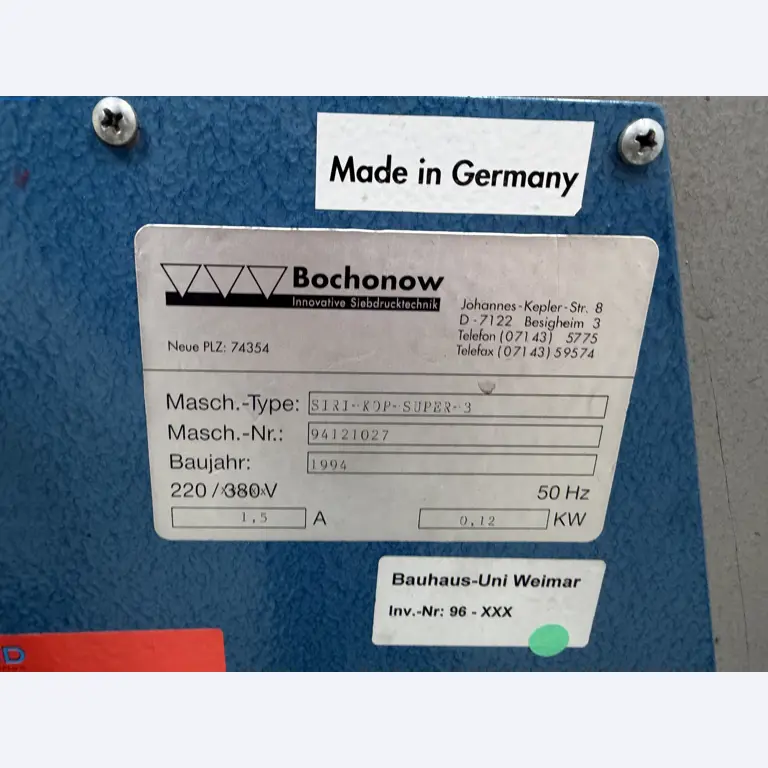 Operating equipment of a technical flocking company-2