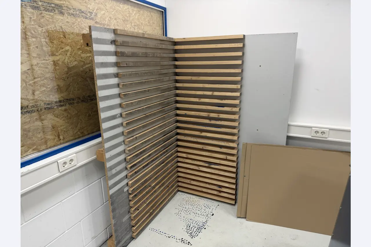 Operating equipment of a technical flocking company-4