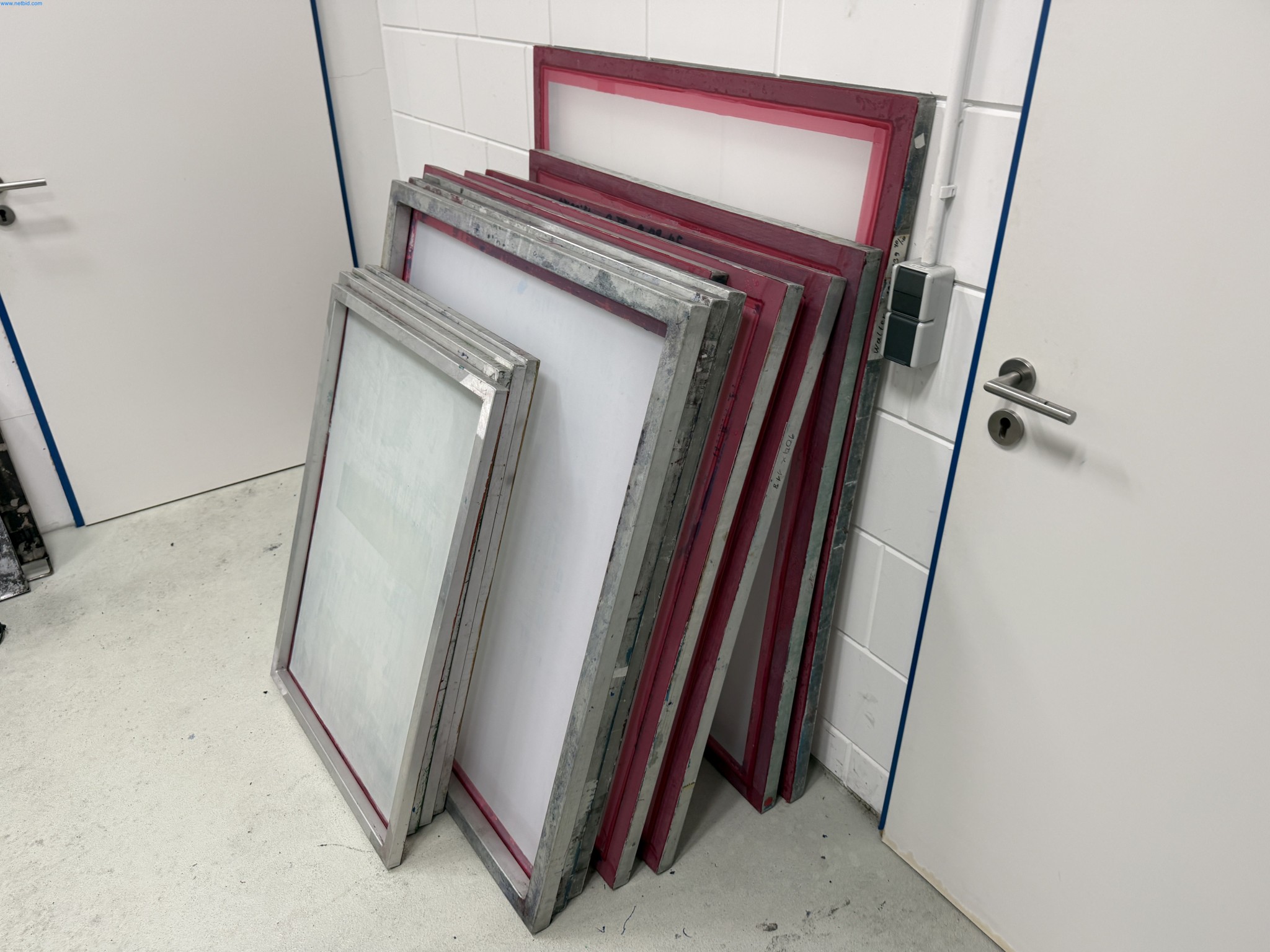 Operating equipment of a technical flocking company-5