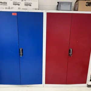 2 Sheet steel cabinets