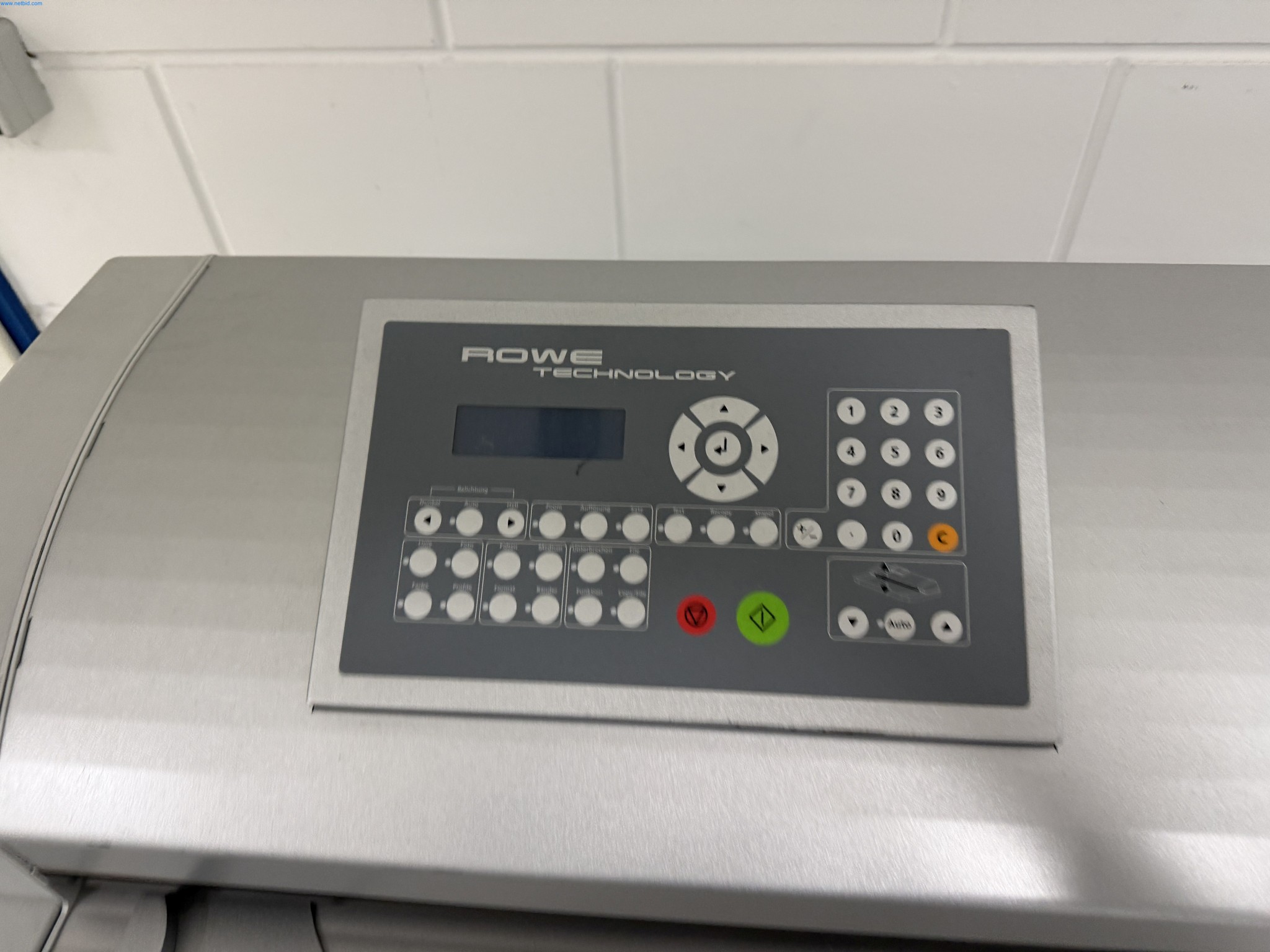 Operating equipment of a technical flocking company-2