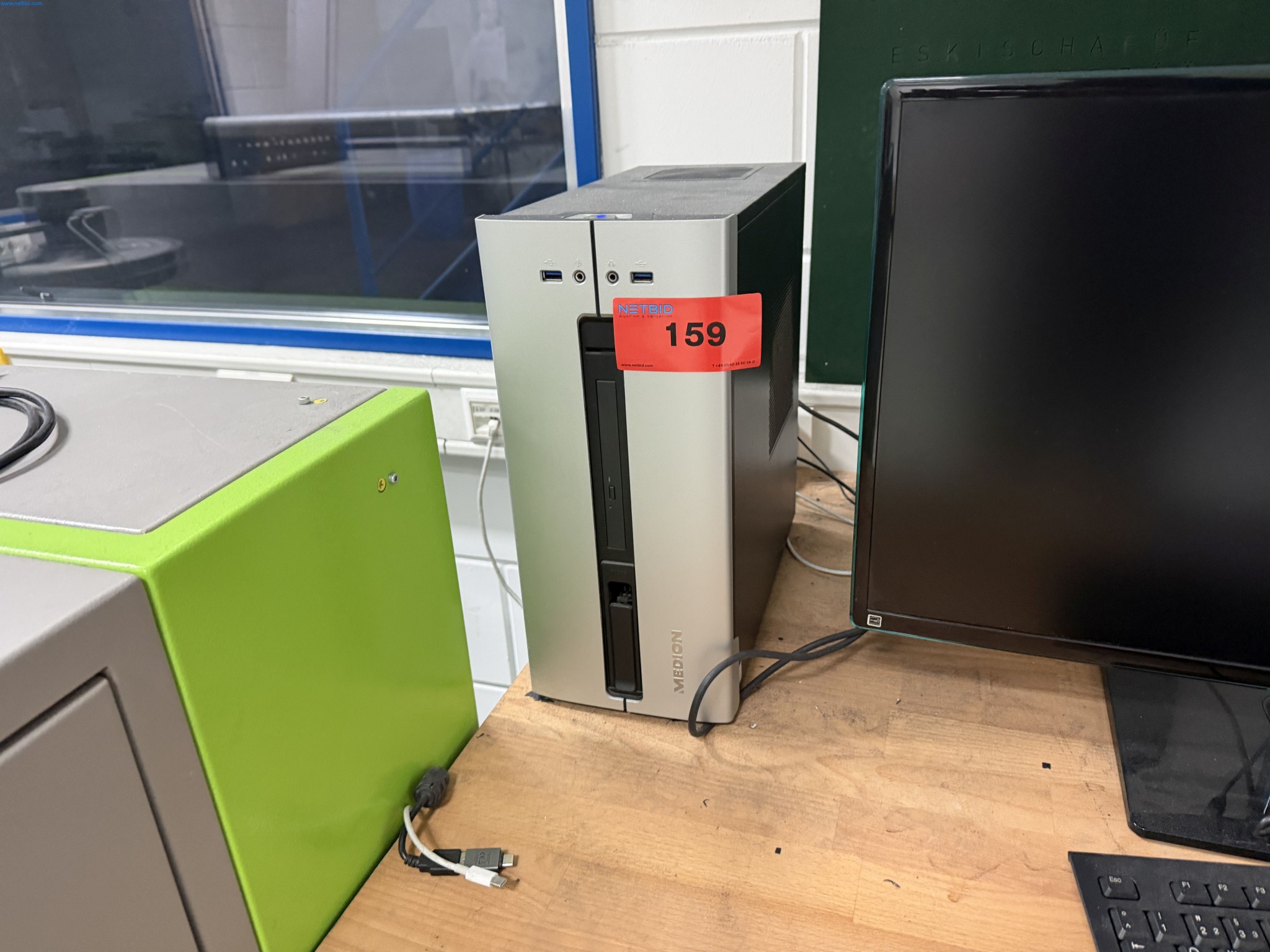 Operating equipment of a technical flocking company-1