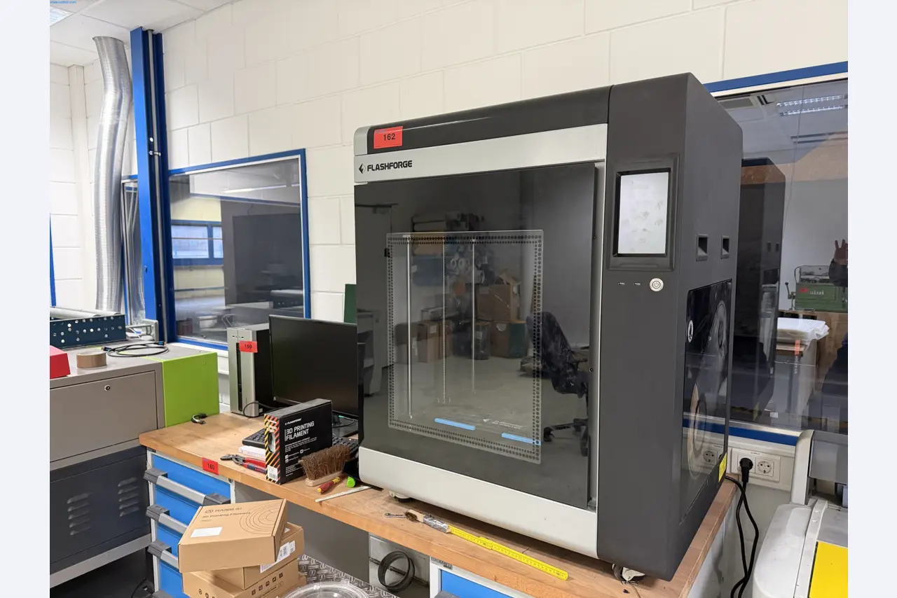 Operating equipment of a technical flocking company-1