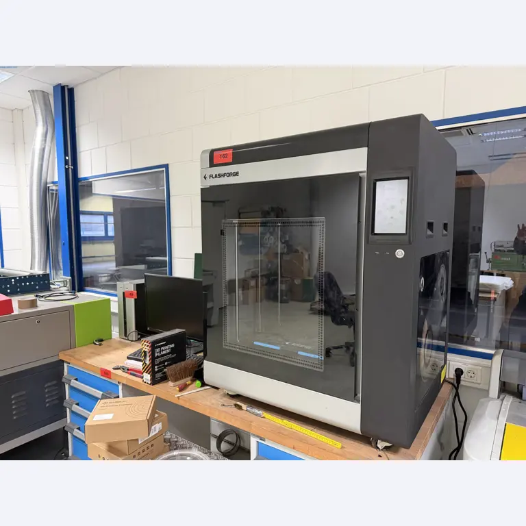 Operating equipment of a technical flocking company-1