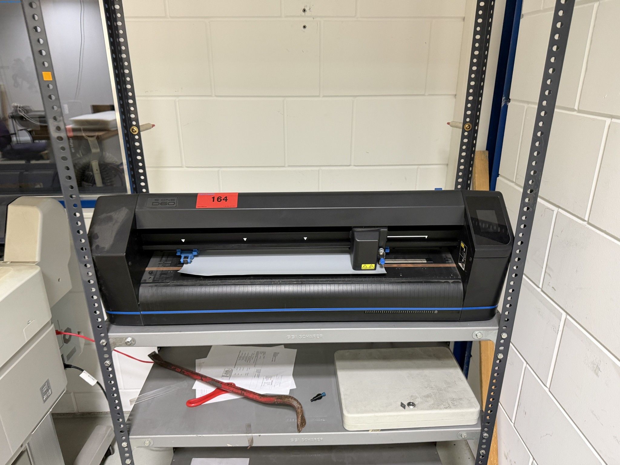 Operating equipment of a technical flocking company-1