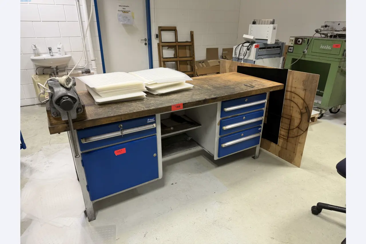 Operating equipment of a technical flocking company-1