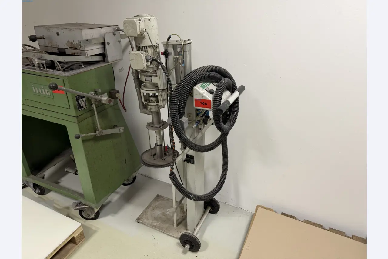 Operating equipment of a technical flocking company-1