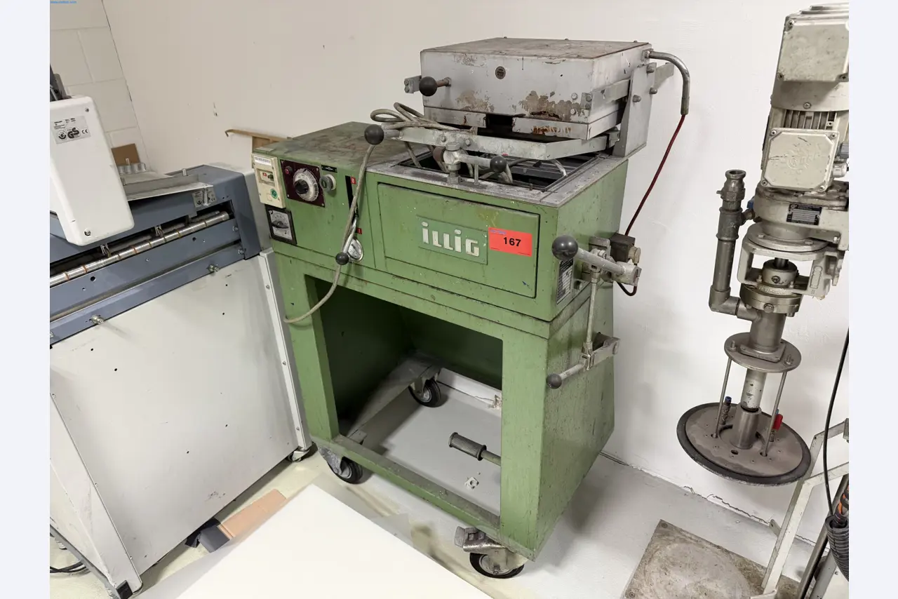 Operating equipment of a technical flocking company-1