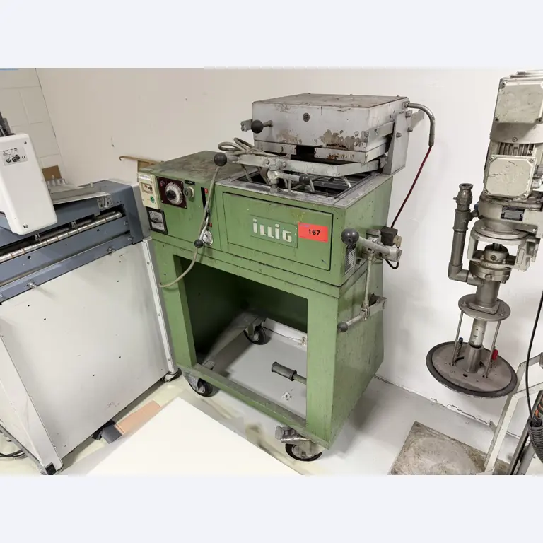 Operating equipment of a technical flocking company-1