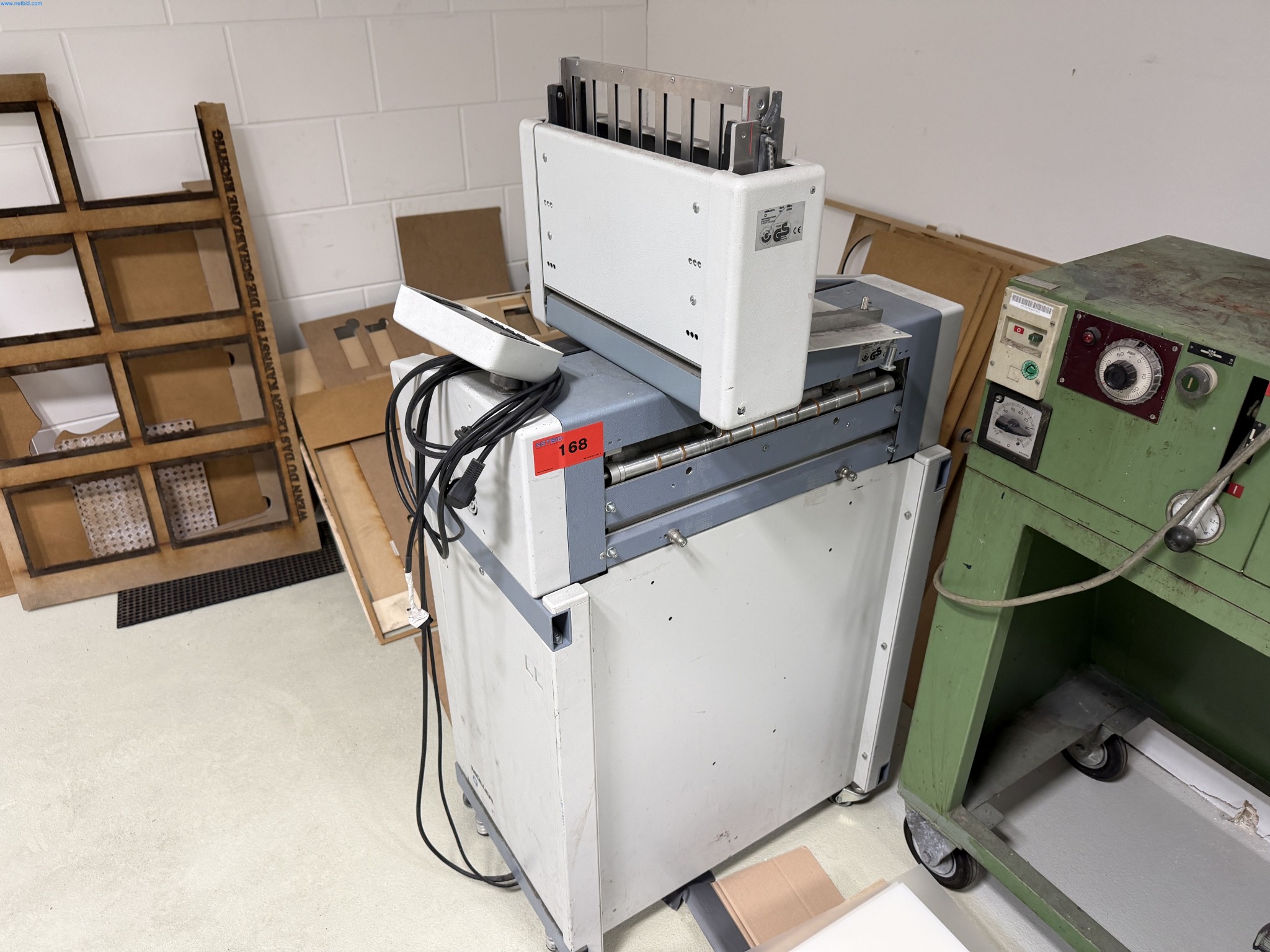 Operating equipment of a technical flocking company-1