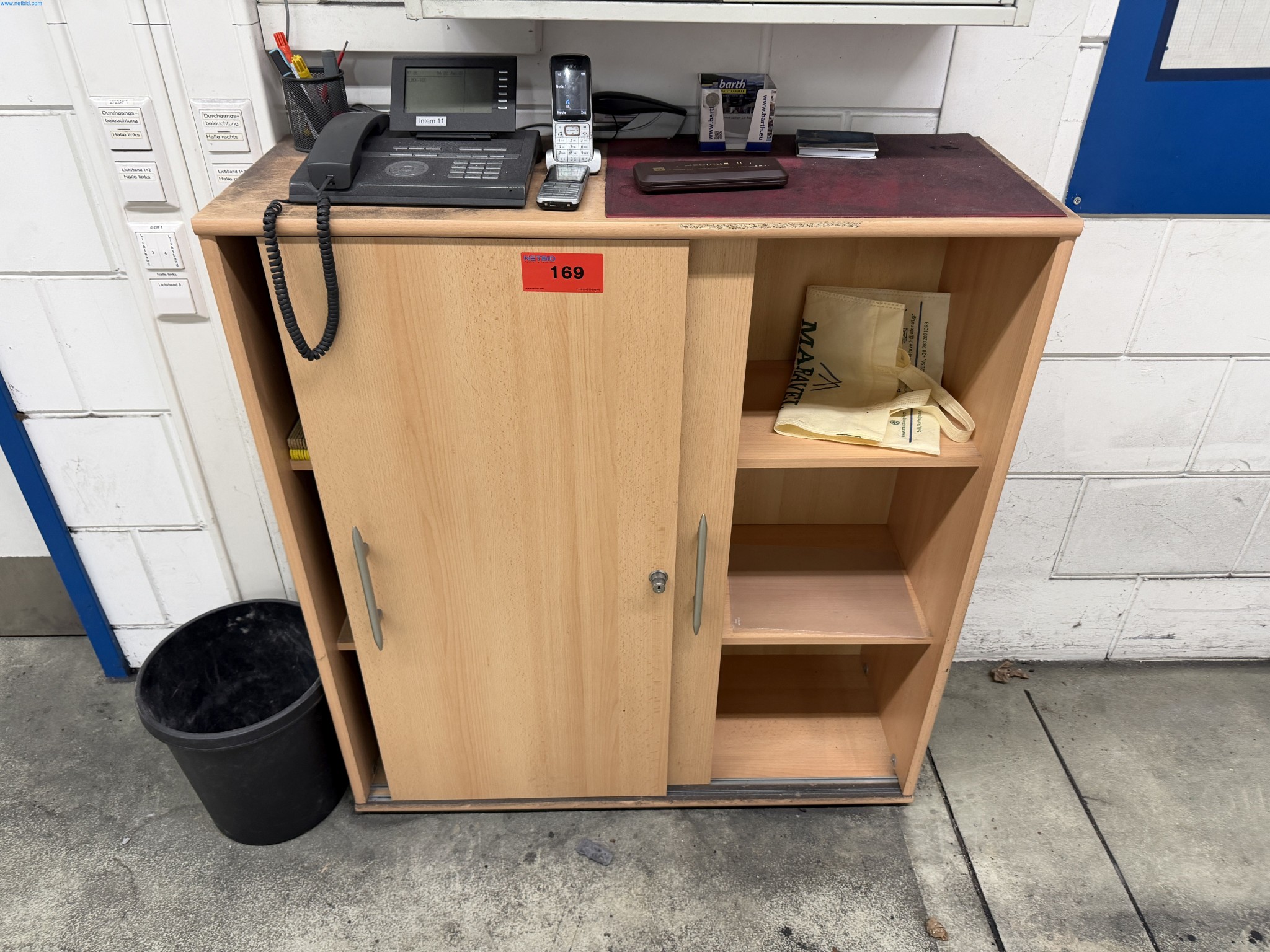 Operating equipment of a technical flocking company-1