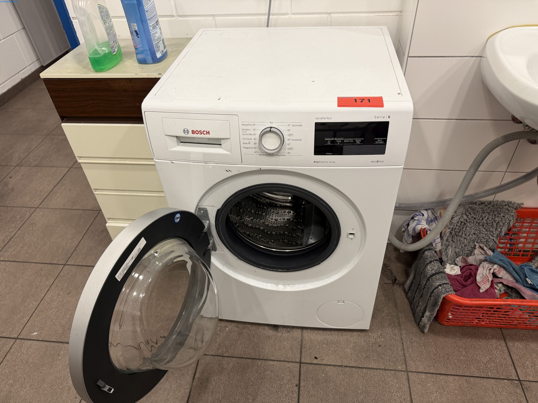 Operating equipment of a technical flocking company-1