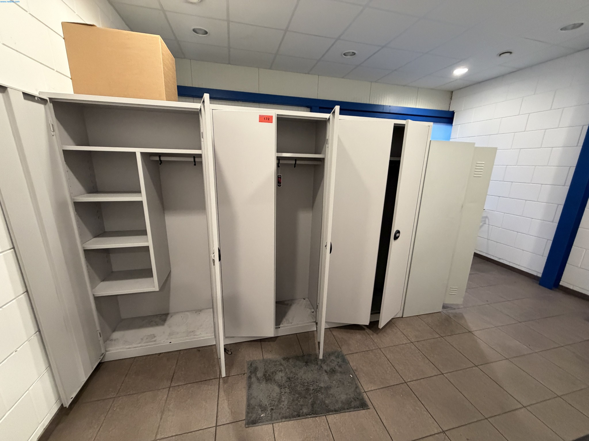 Operating equipment of a technical flocking company-1