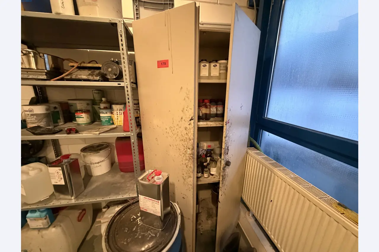 Operating equipment of a technical flocking company-1