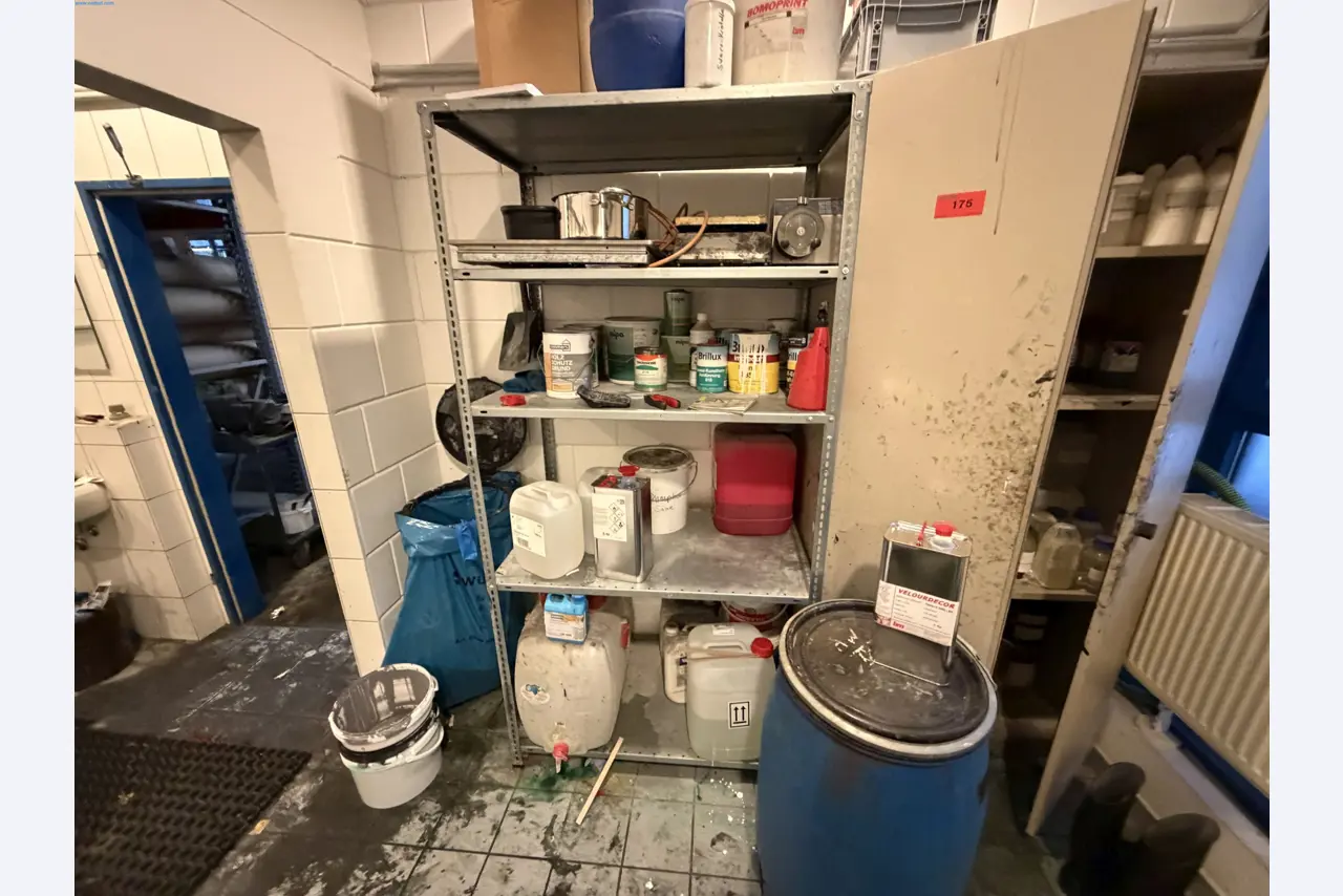 Operating equipment of a technical flocking company-2