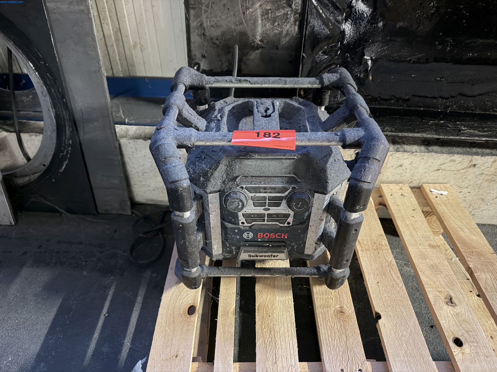 Operating equipment of a technical flocking company-1