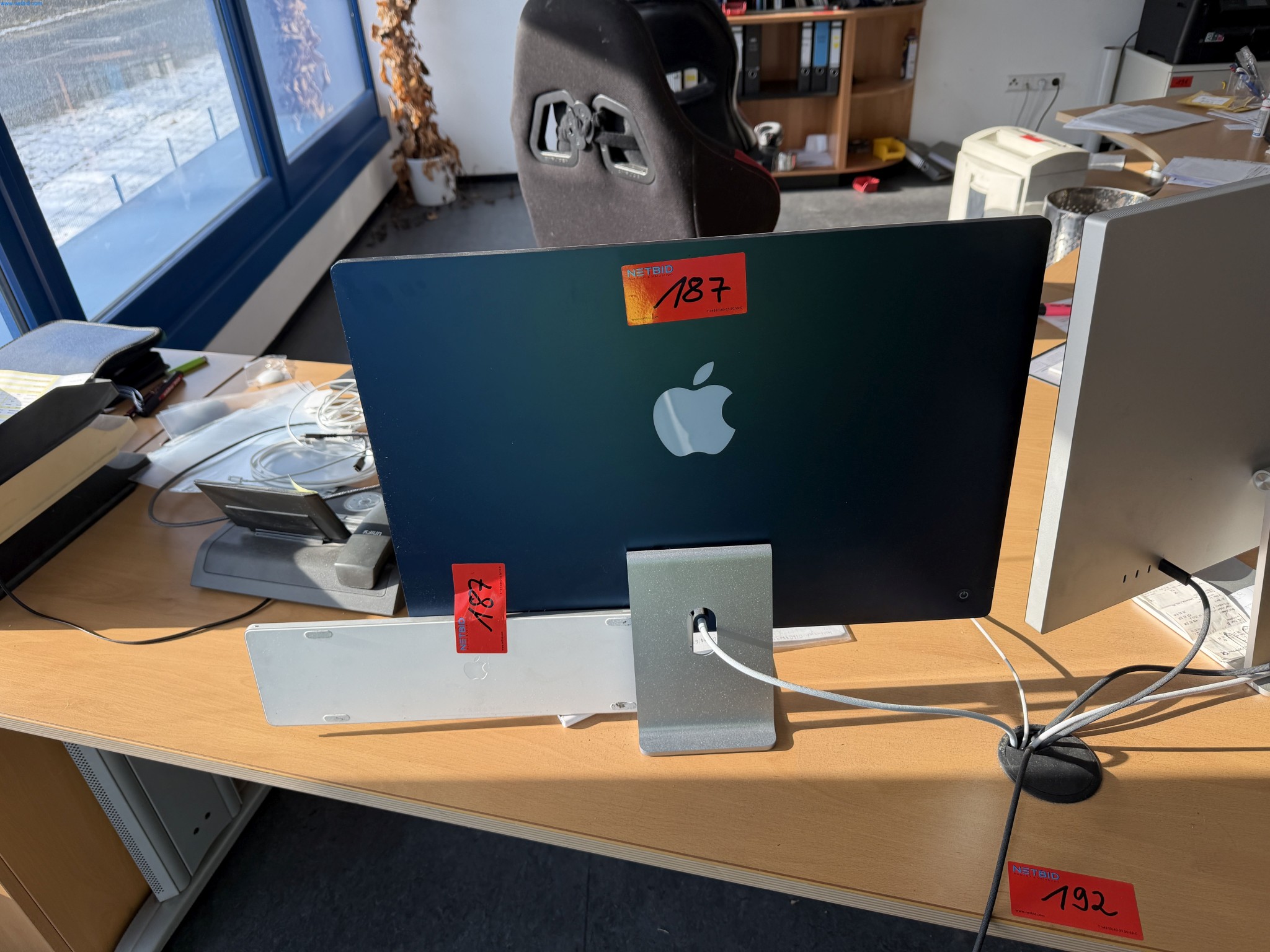 Operating equipment of a technical flocking company-1