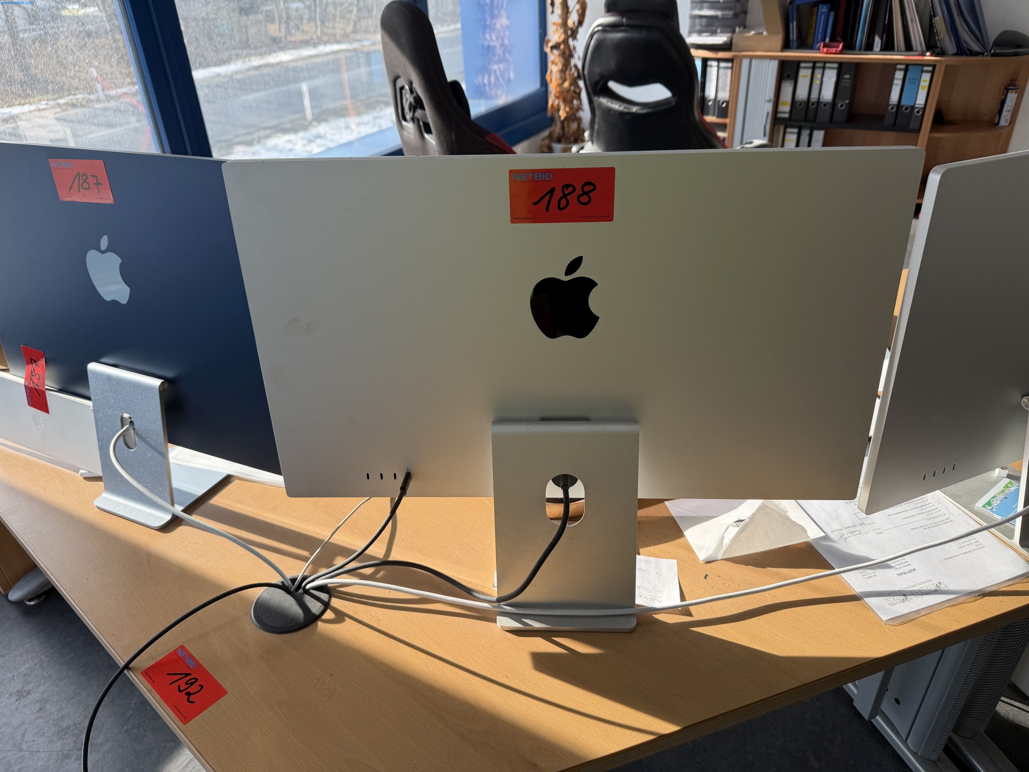 Operating equipment of a technical flocking company-1