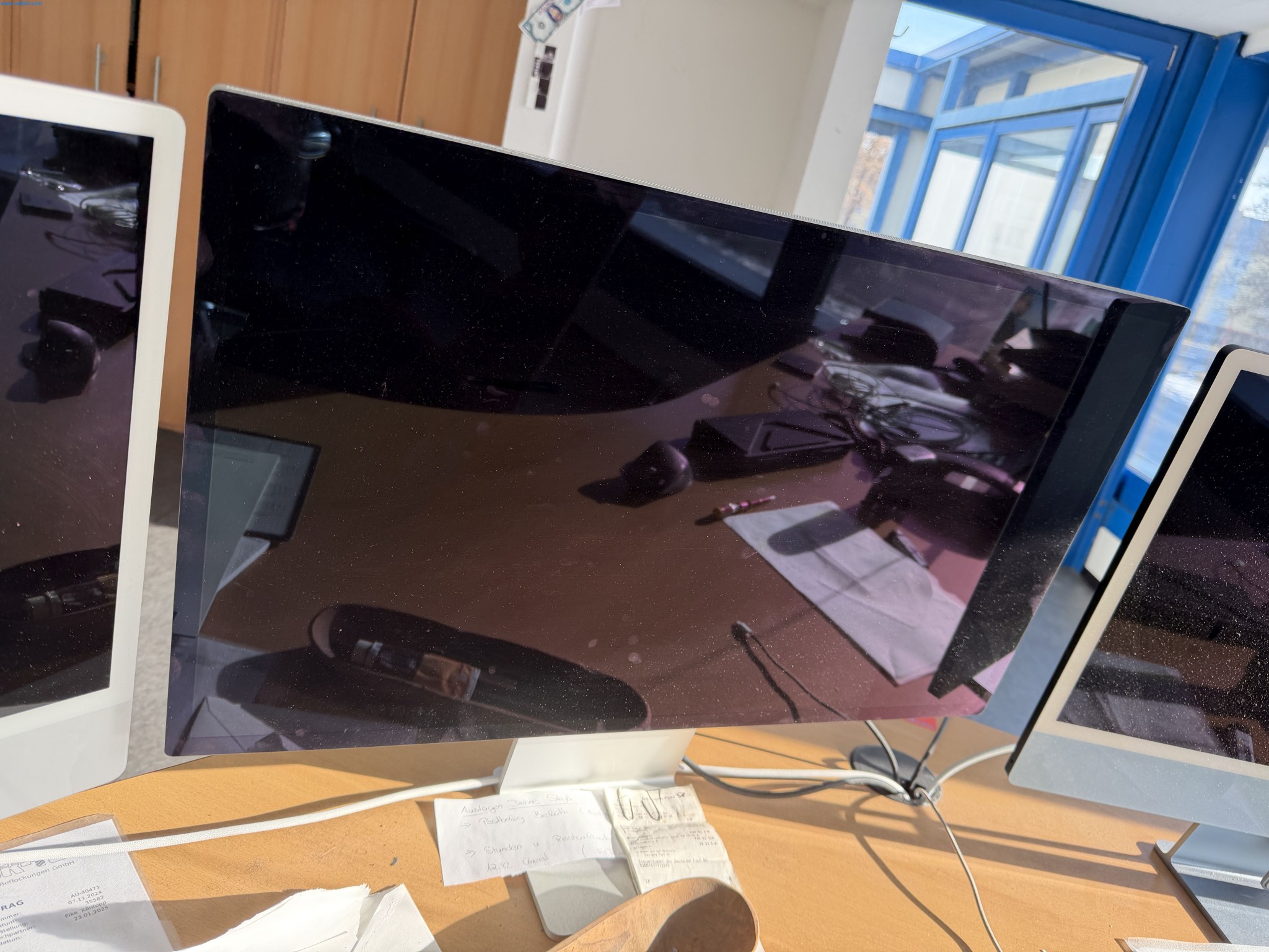 Operating equipment of a technical flocking company-2