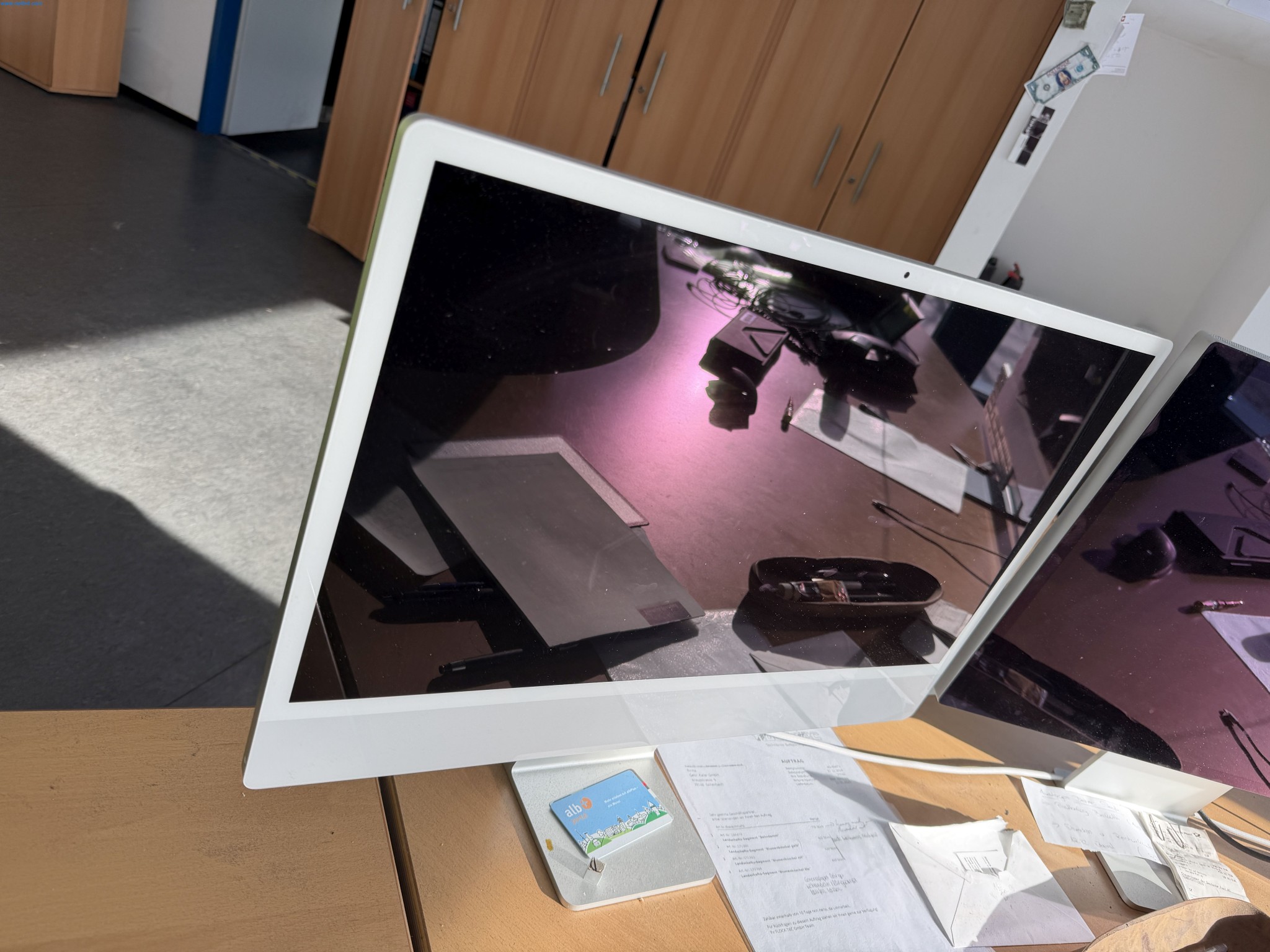 Operating equipment of a technical flocking company-2