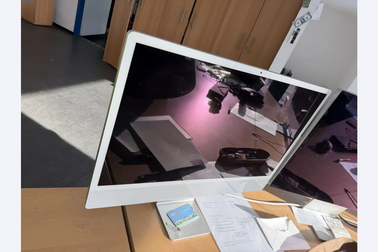 Operating equipment of a technical flocking company-2