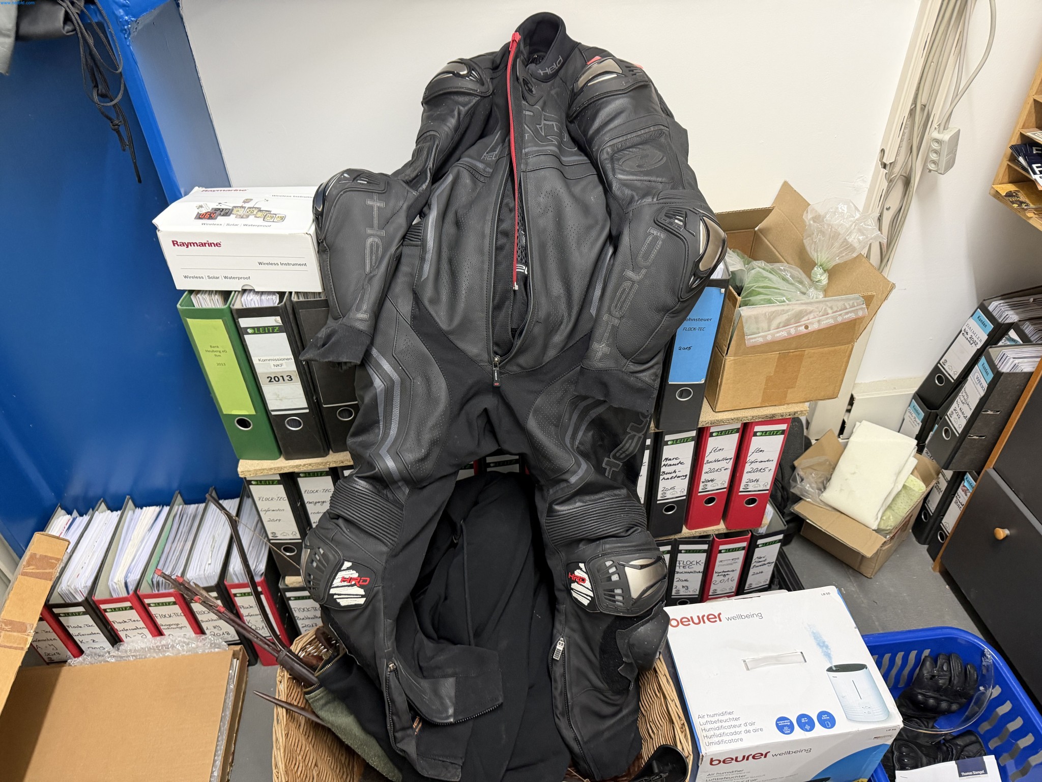 Operating equipment of a technical flocking company-1