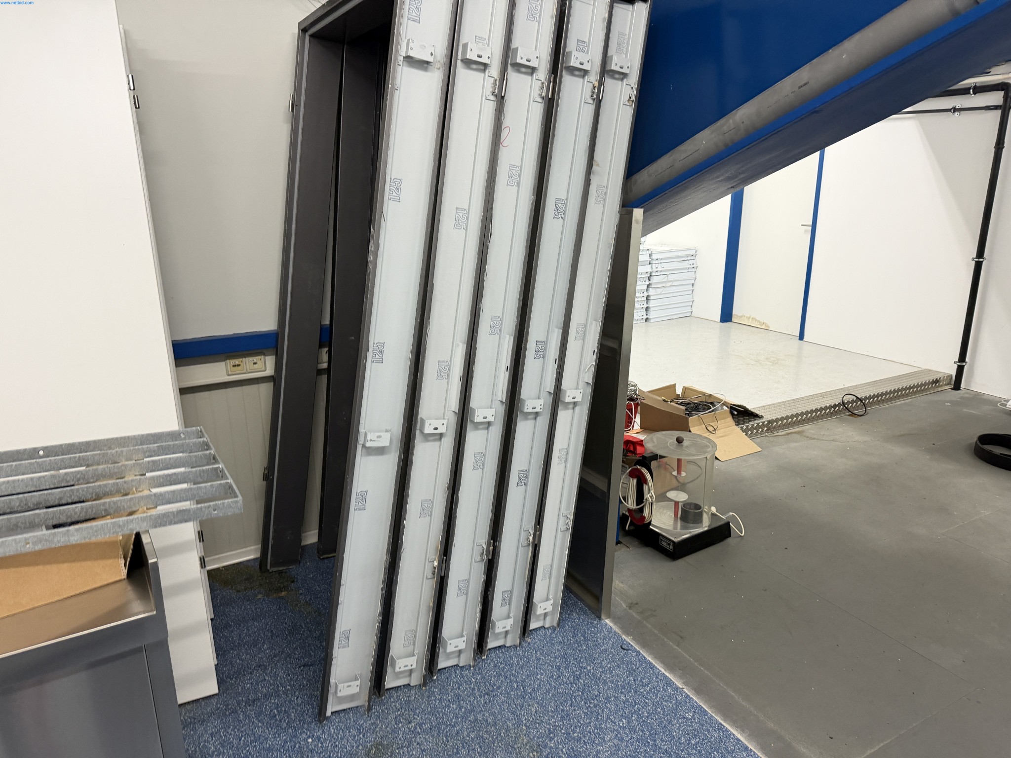 Operating equipment of a technical flocking company-4