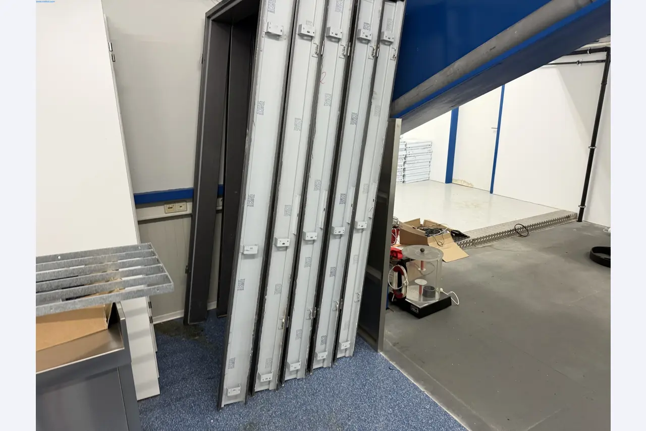 Operating equipment of a technical flocking company-4