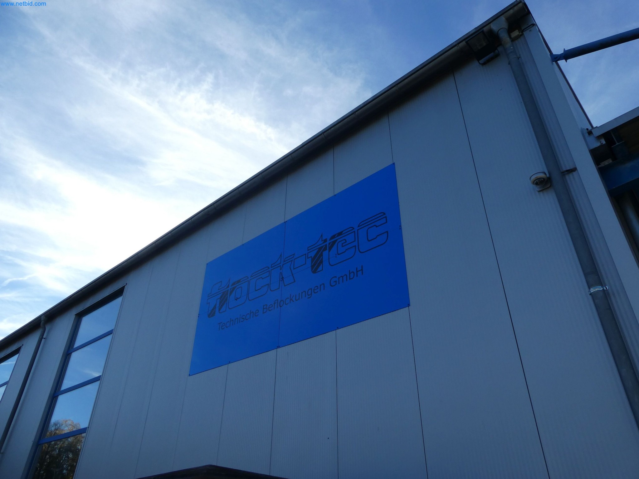 Operating equipment of a technical flocking company-1