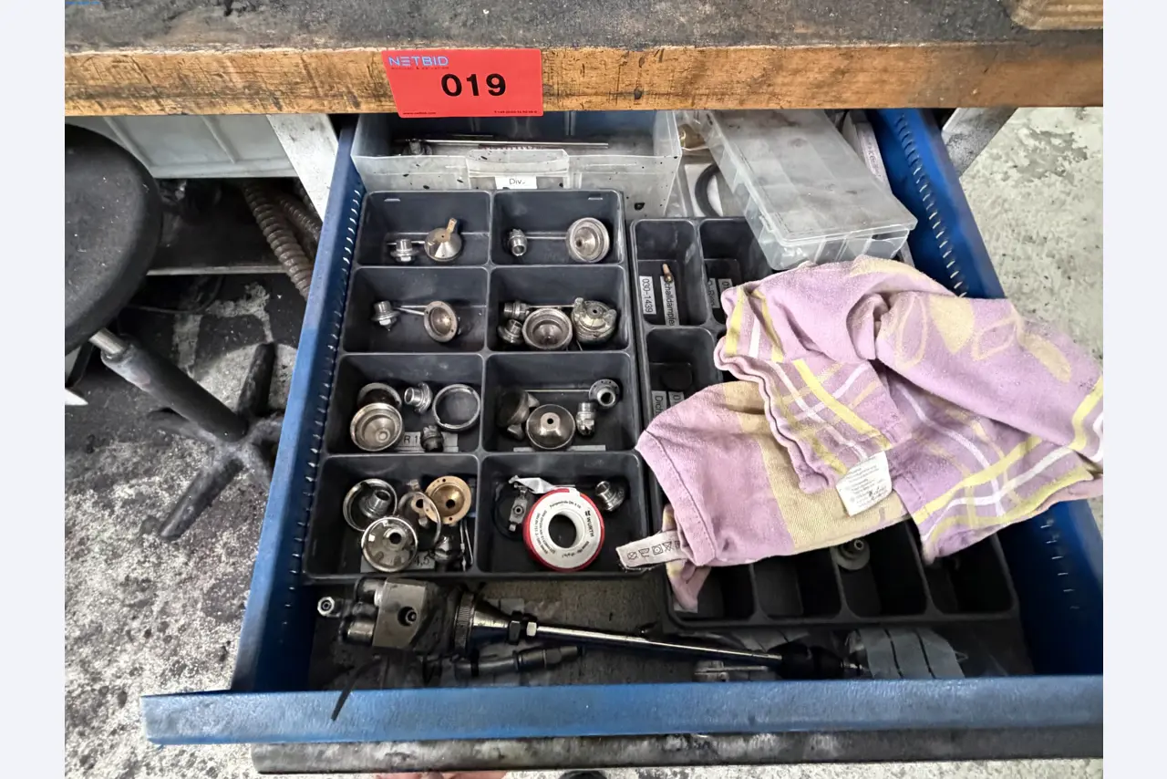 Operating equipment of a technical flocking company-2