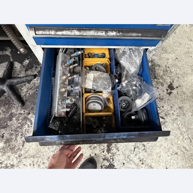 Operating equipment of a technical flocking company-4