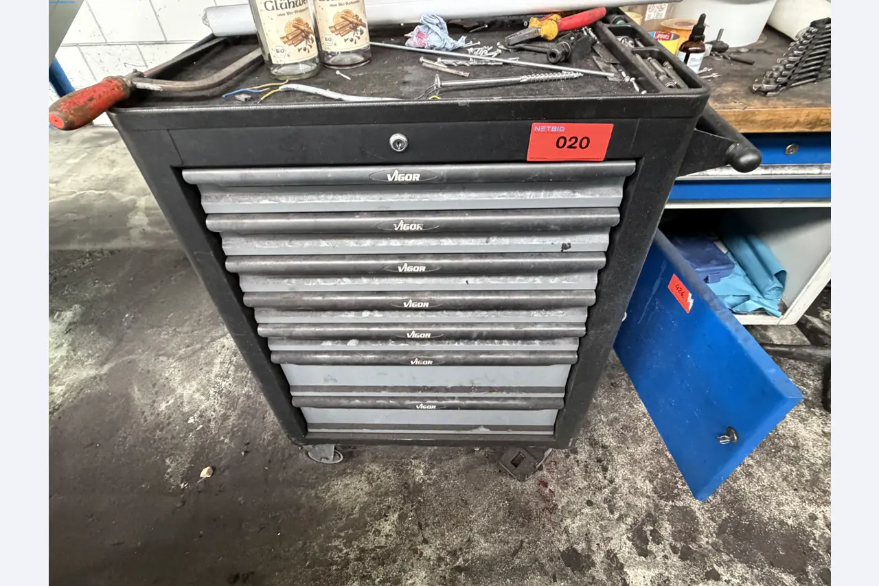 Operating equipment of a technical flocking company-1