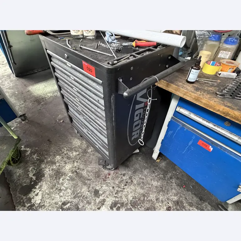 Operating equipment of a technical flocking company-2