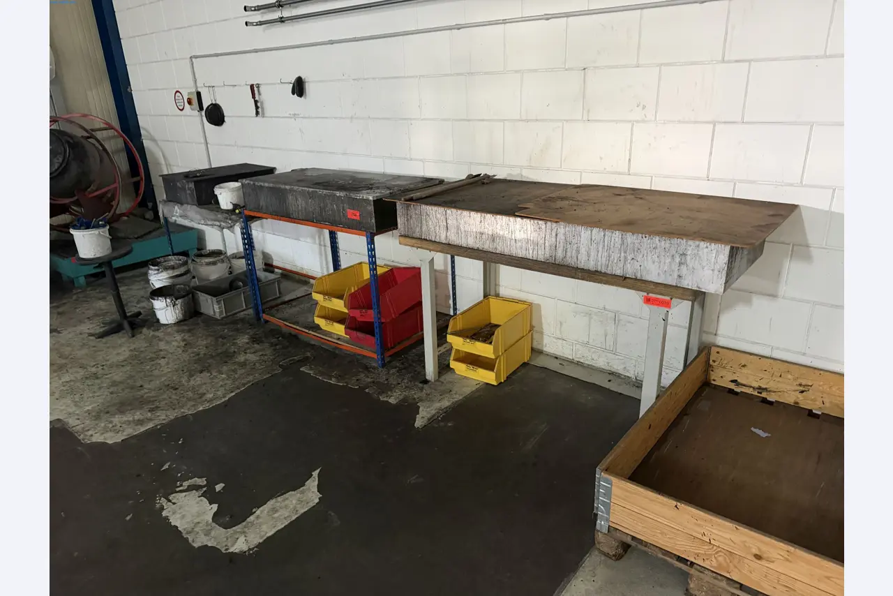 Operating equipment of a technical flocking company-1