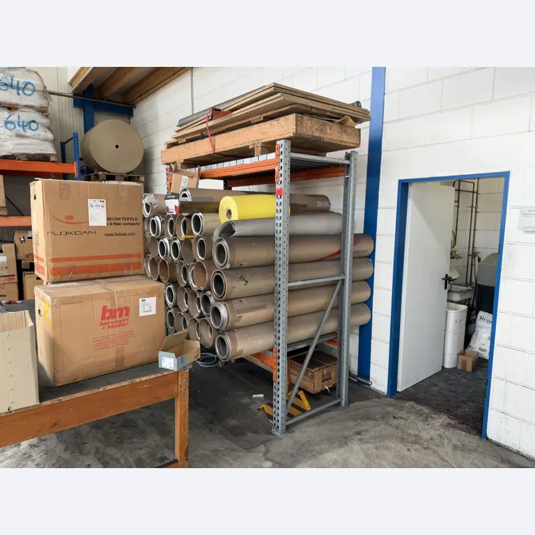 Operating equipment of a technical flocking company-1