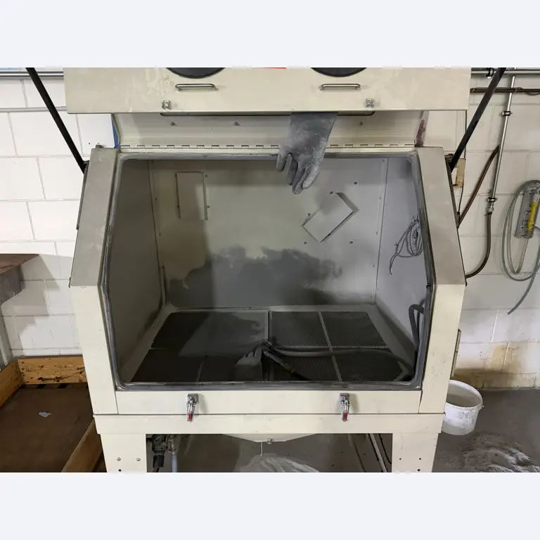 Operating equipment of a technical flocking company-3