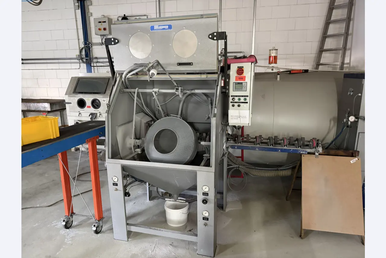 Operating equipment of a technical flocking company-1