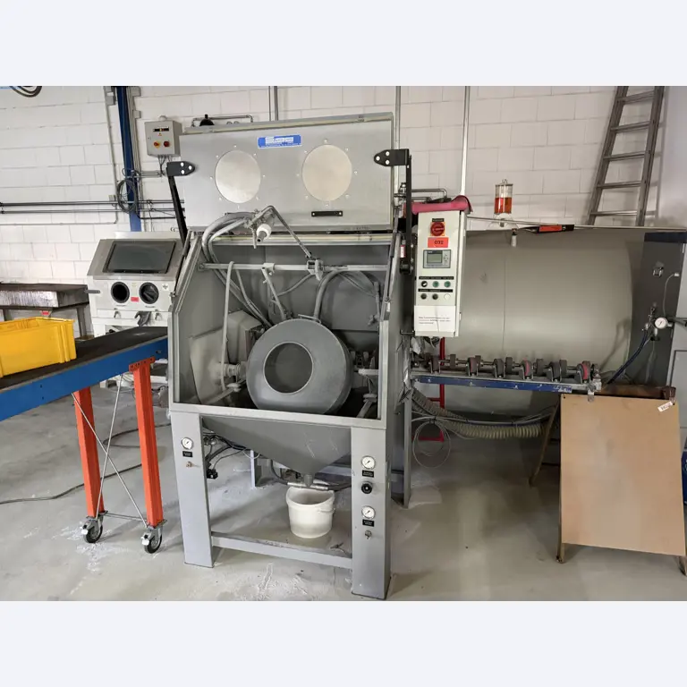 Operating equipment of a technical flocking company-1