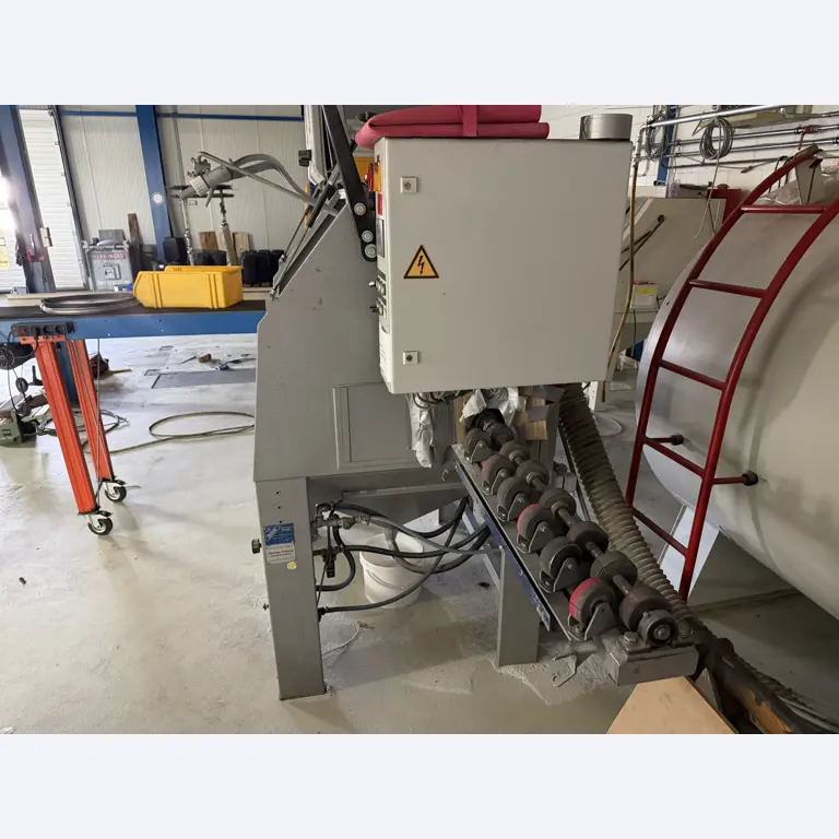 Operating equipment of a technical flocking company-2