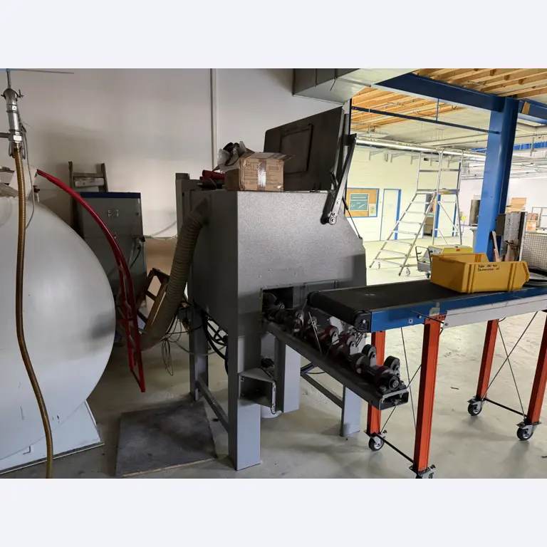 Operating equipment of a technical flocking company-4