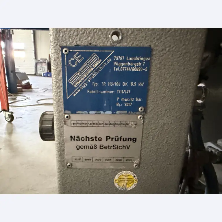 Operating equipment of a technical flocking company-5