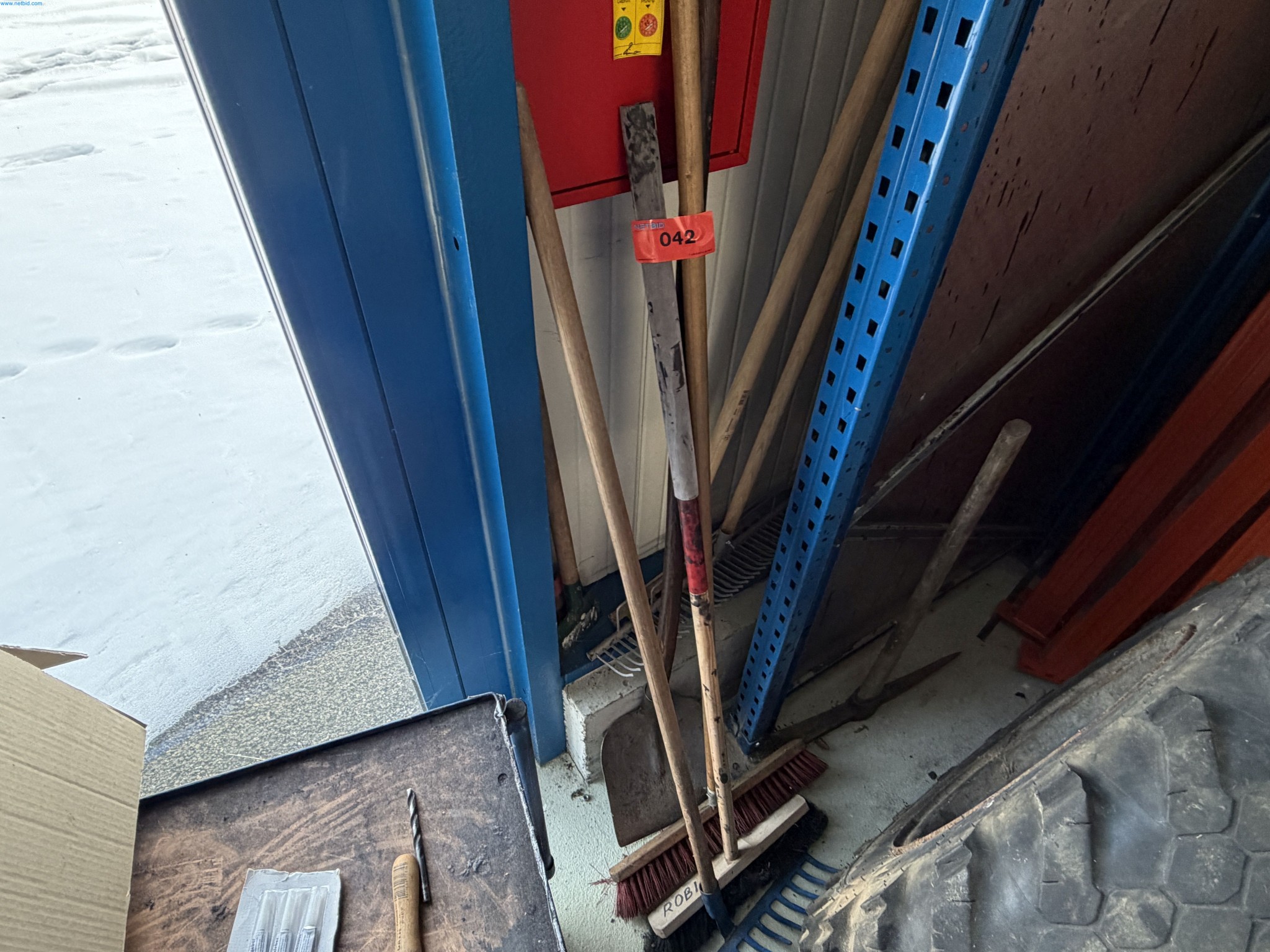 Operating equipment of a technical flocking company-1