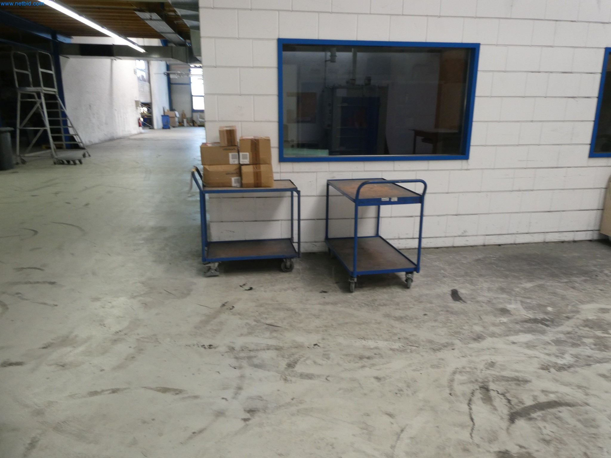 Operating equipment of a technical flocking company-1