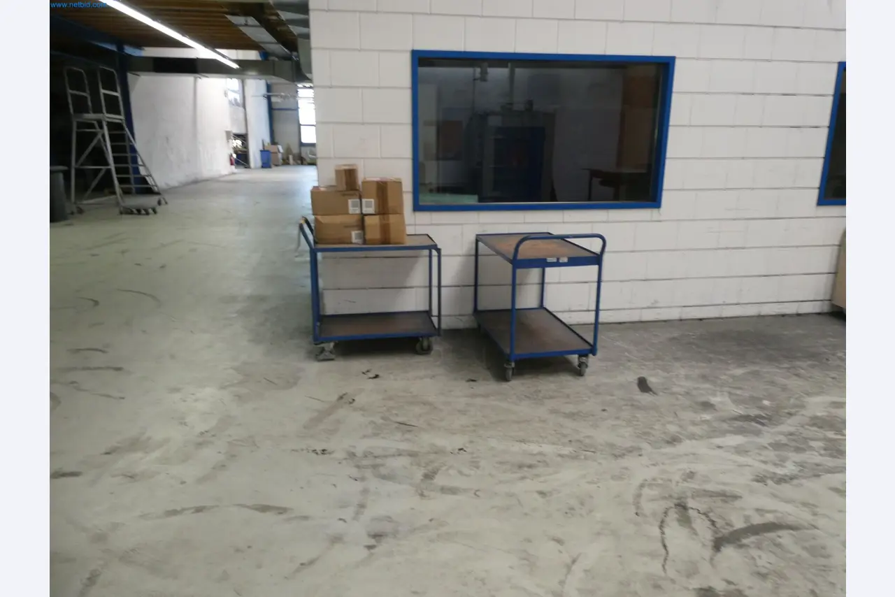 Operating equipment of a technical flocking company-1